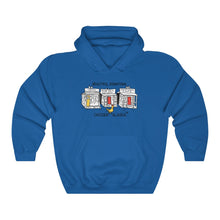 Load image into Gallery viewer, Downtown Chicken Hooded Sweatshirt