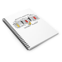 Load image into Gallery viewer, Downtown Chicken Spiral Notebook
